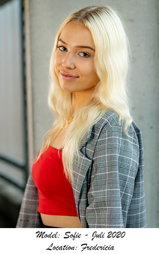 Model: Sofie Nielsen - 17 år